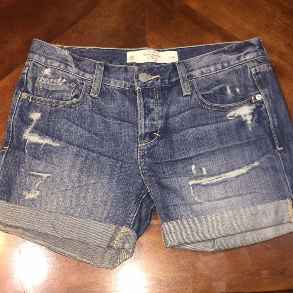 A n F jean shorts - Picture 1 of 8